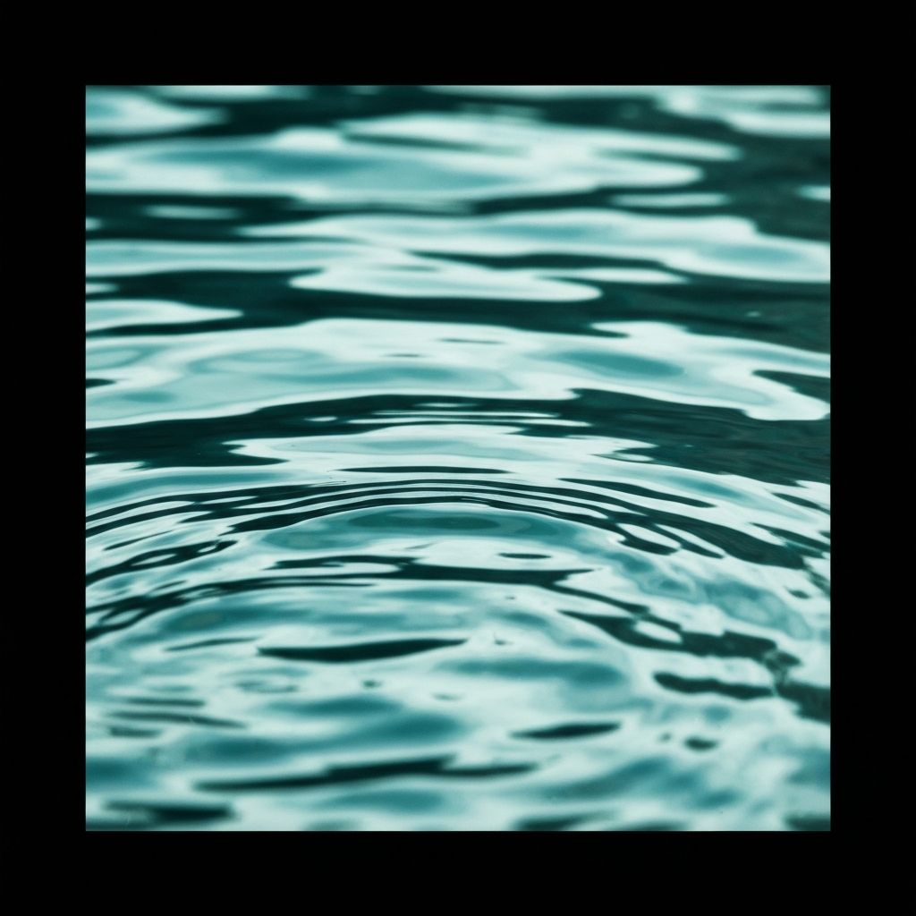 Abstrakte Wassertextur als Symbol für Hydration